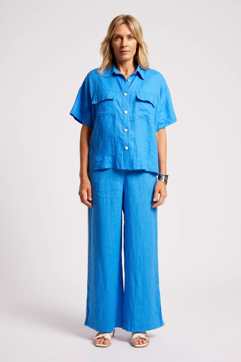 Eb & Ive Maris Shirt - Marine