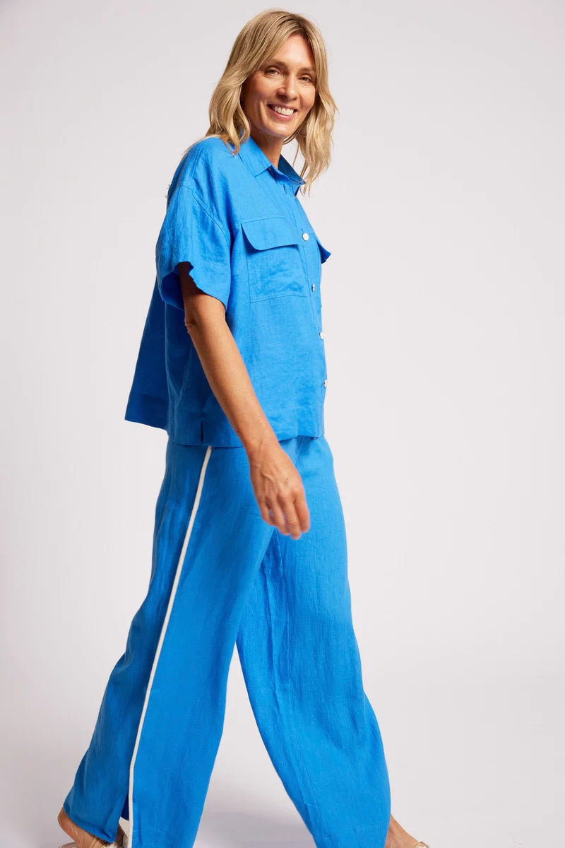 Eb & Ive Maris Shirt - Marine