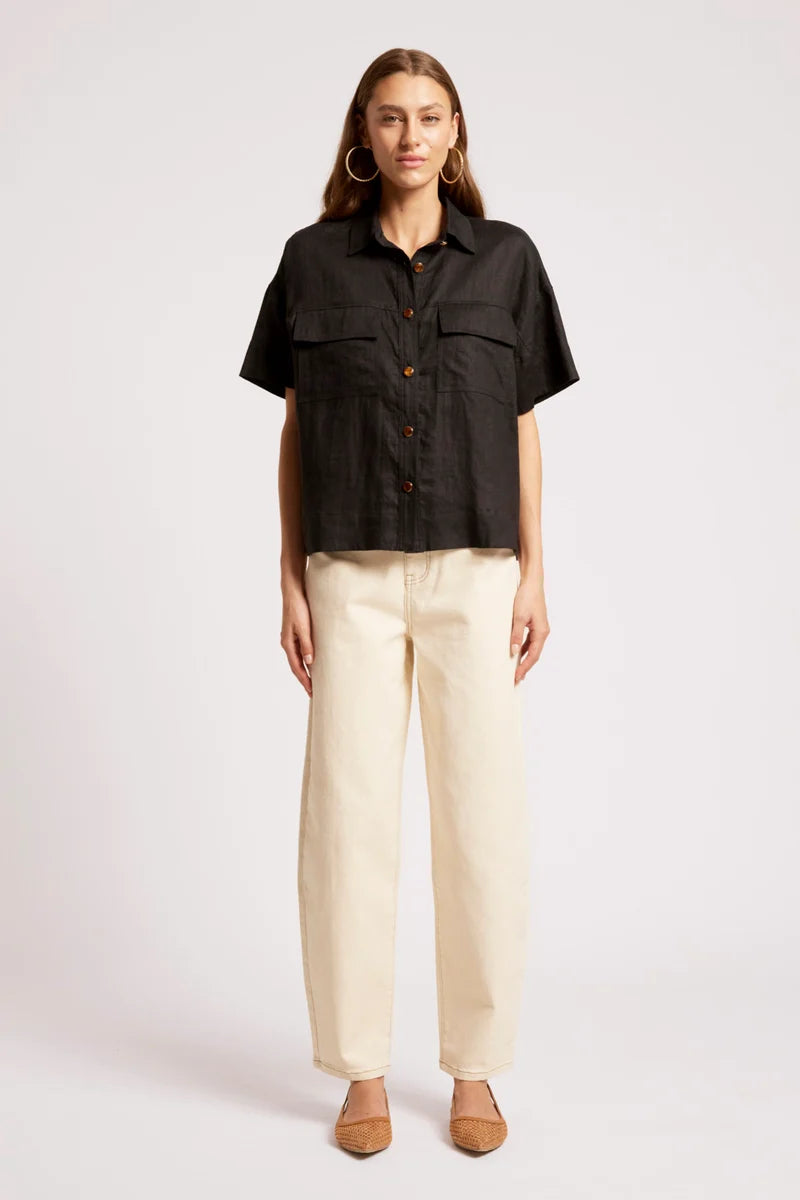 Eb & Ive Maris Shirt - Black