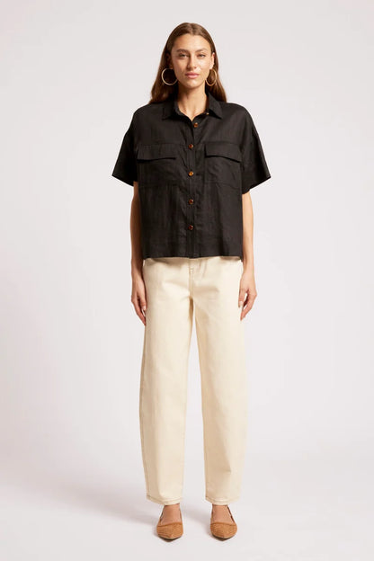 Eb & Ive Maris Shirt - Black