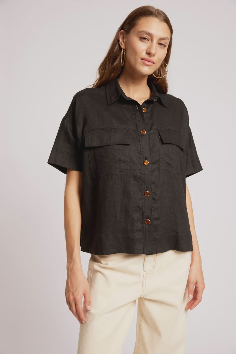 Eb & Ive Maris Shirt - Black
