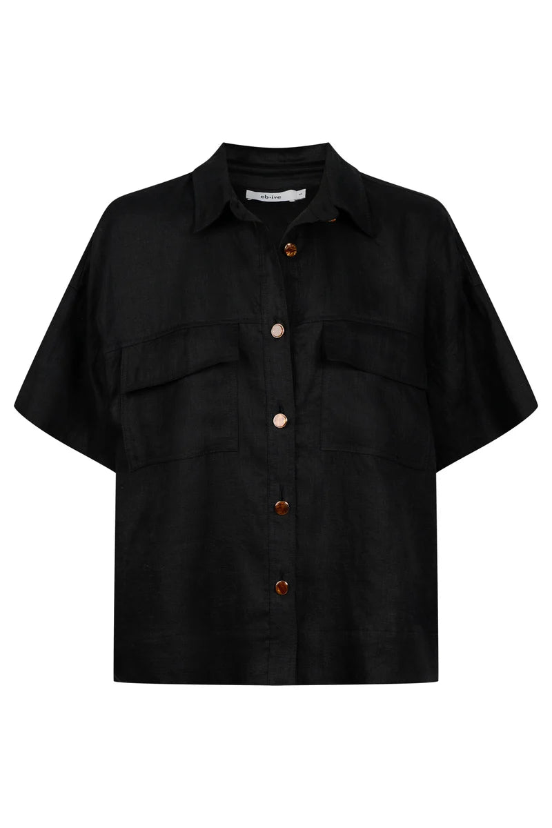 Eb & Ive Maris Shirt - Black