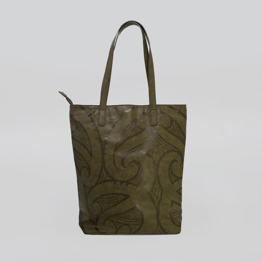 Moana Road Fendalton Tote Miriama Grace-Smith - Olive