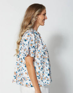 Stella + Gemma Pisa Shirt Birdcage Blue