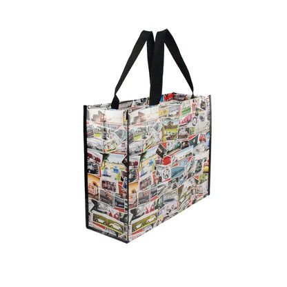 Artisanal VW Shopper Bag - Stamps