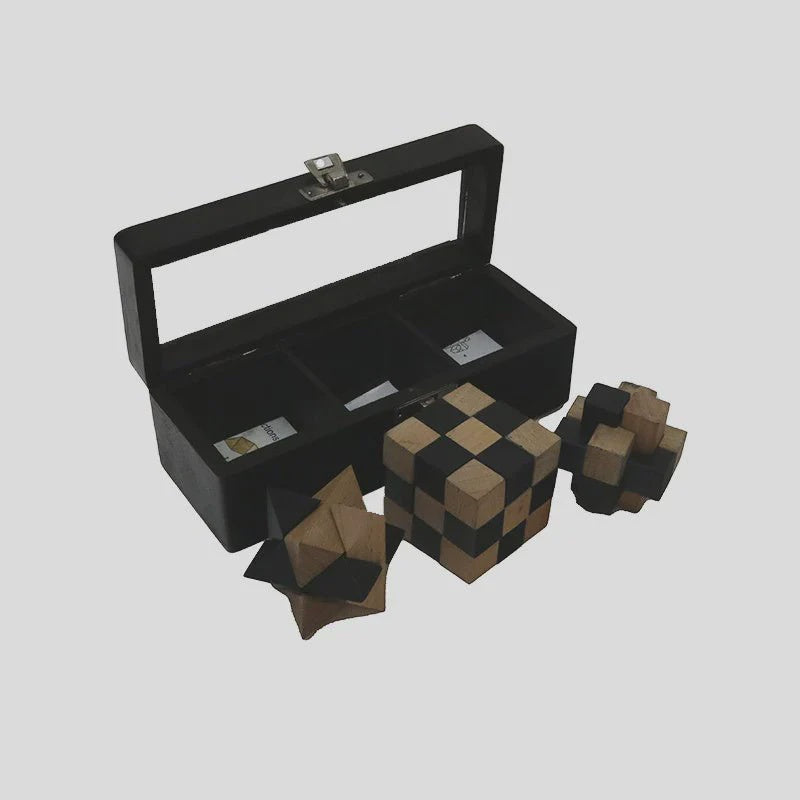 Le Forge 3 Puzzle Game Box Black
