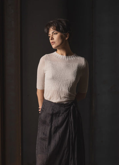 Bone & Arrow Malik Top - Stone