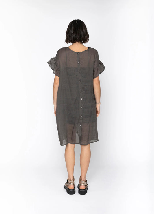 Blacklist Reina Dress - Charcoal
