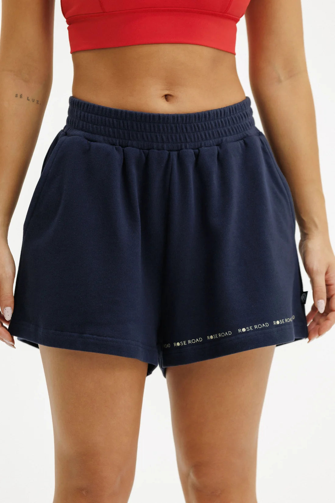 Rose Road Team Shorts - Navy