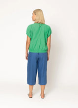 Load image into Gallery viewer, Two by Two Otis Top Plain Cotton Green
