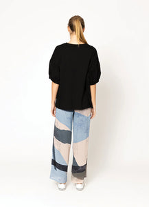 Two by Two Marley Top - Black