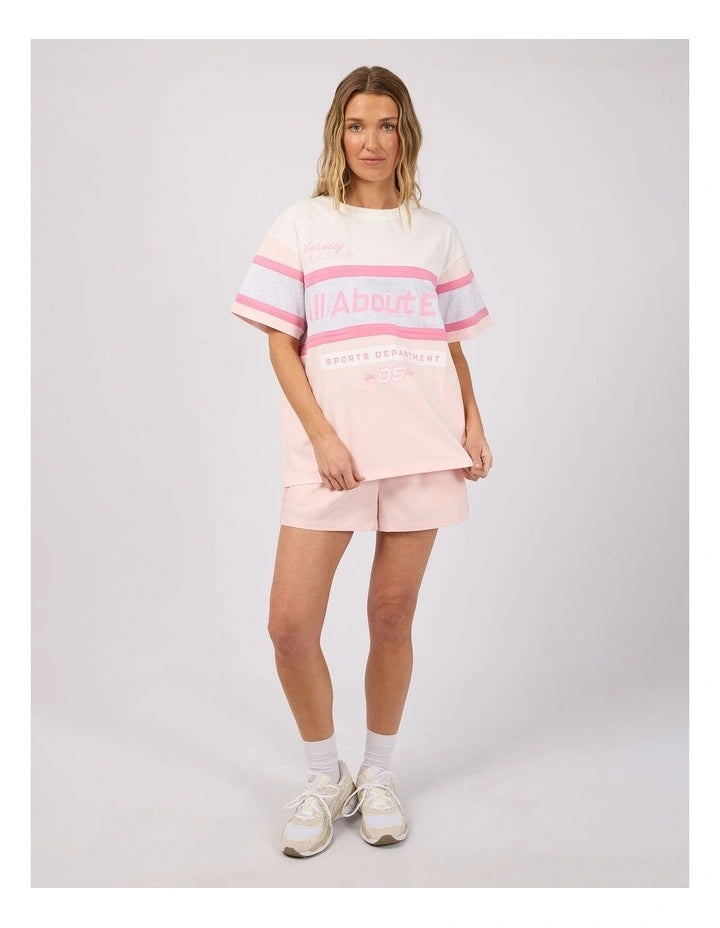 All About Eve Premier Panel Relaxed Tee - Orchid