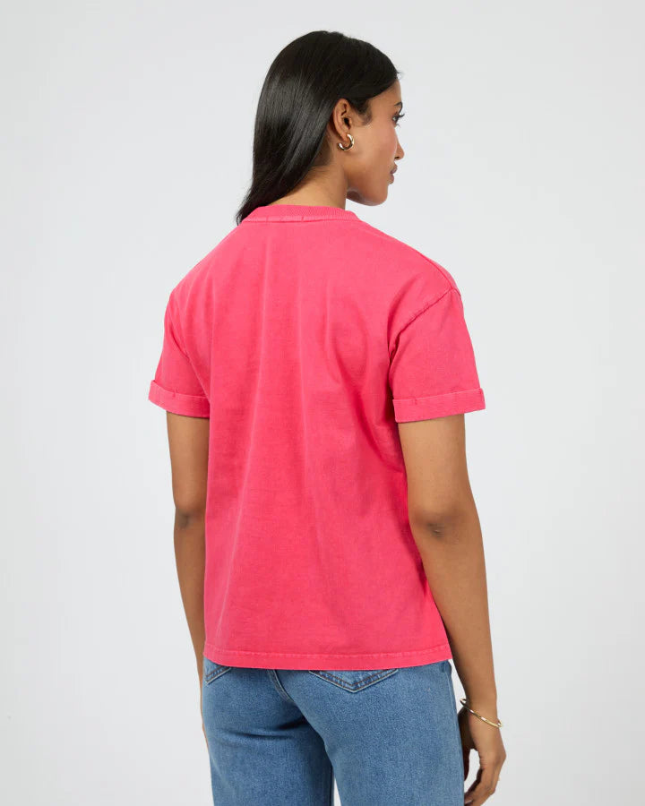 All About Eve AAE Washed Tee - Berry