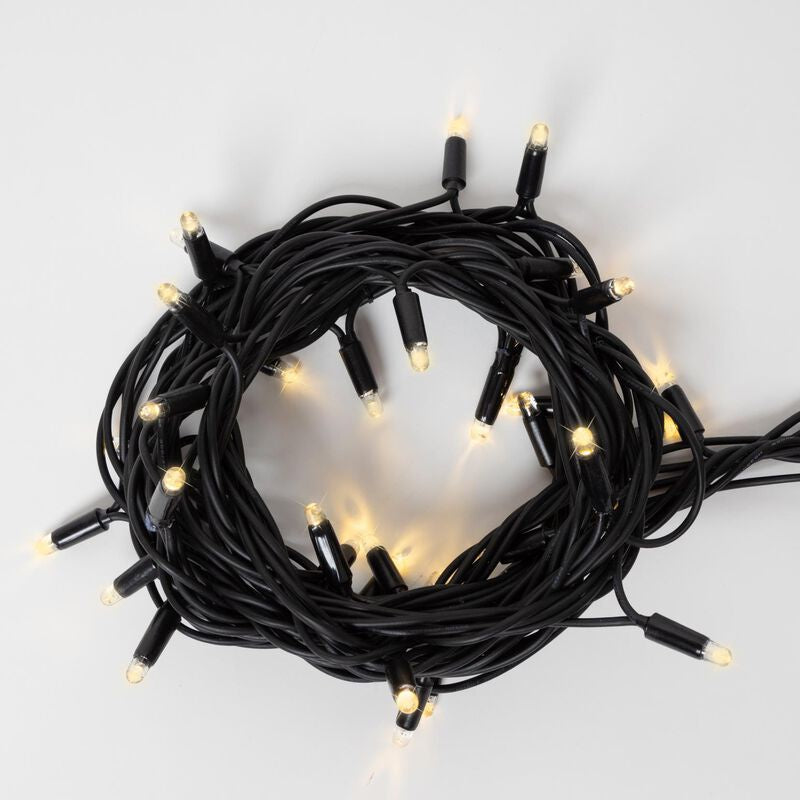 Stellar Haus Outdoor Connectable Fairy Lights - Black