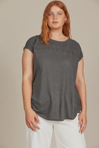 Isle of Mine Sabine TShirt - Graphite