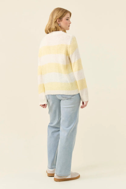 Isle of Mine Pallas Stripe Jumper - Butter