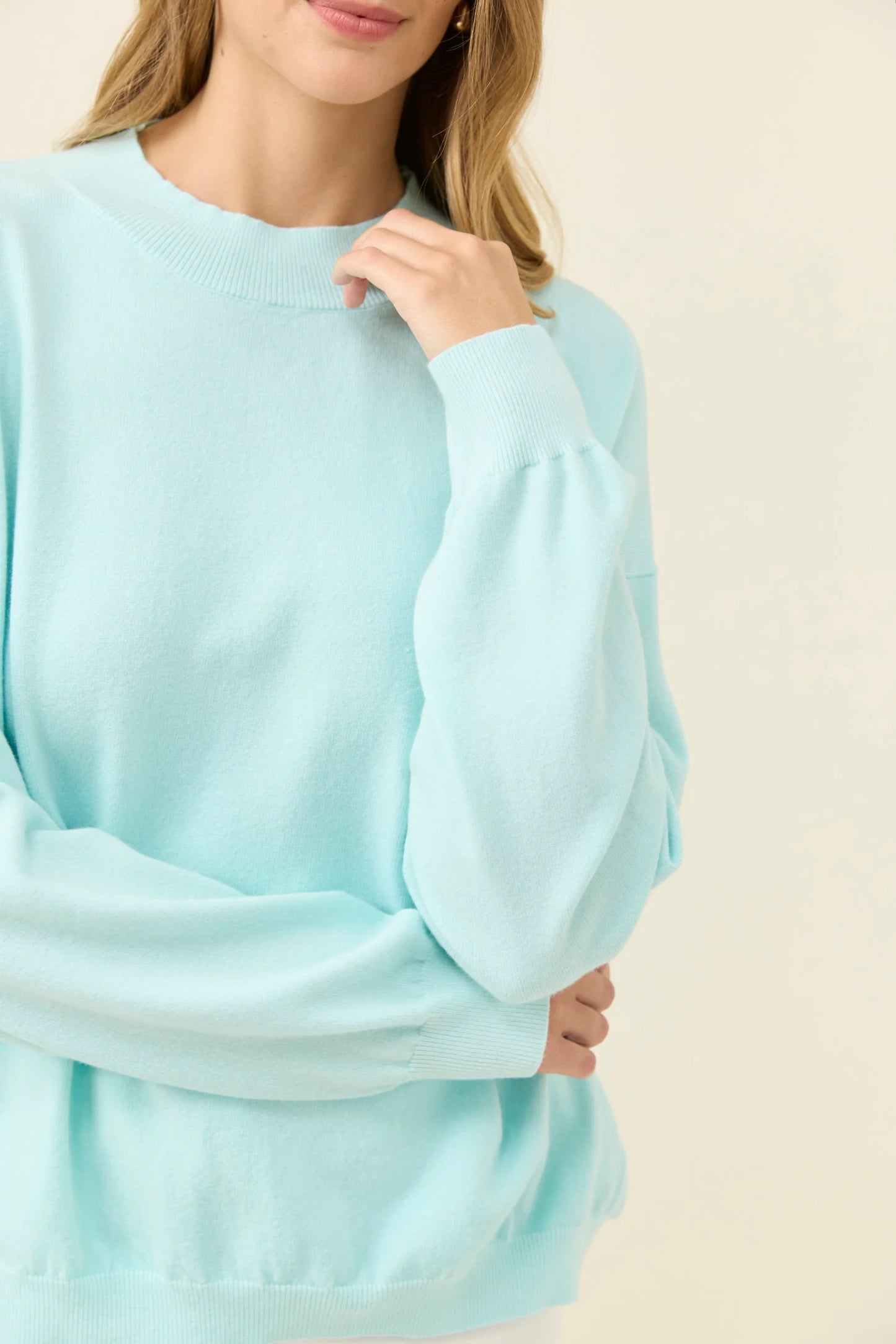 Isle of Mine Nell Jumper - Ice Blue