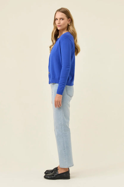 Isle of Mine Darby Cardigan - Cobalt