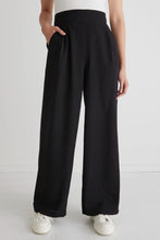 Load image into Gallery viewer, Among the Brave Instinctive Recycled Stretch Wide Leg Pant Black
