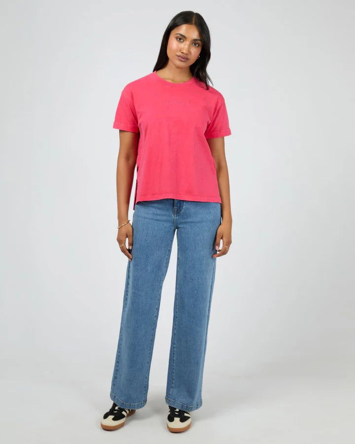 All About Eve AAE Washed Tee - Berry