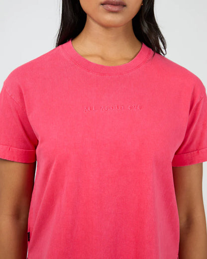 All About Eve AAE Washed Tee - Berry