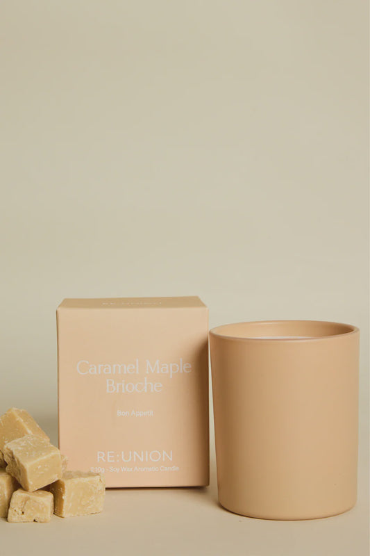Re:Union Soy Candle - Caramel Maple Brioche 210g