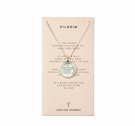 Pilgrim Caris Necklace Silver Plated