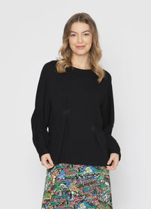 Two By Two Comet Top - Black