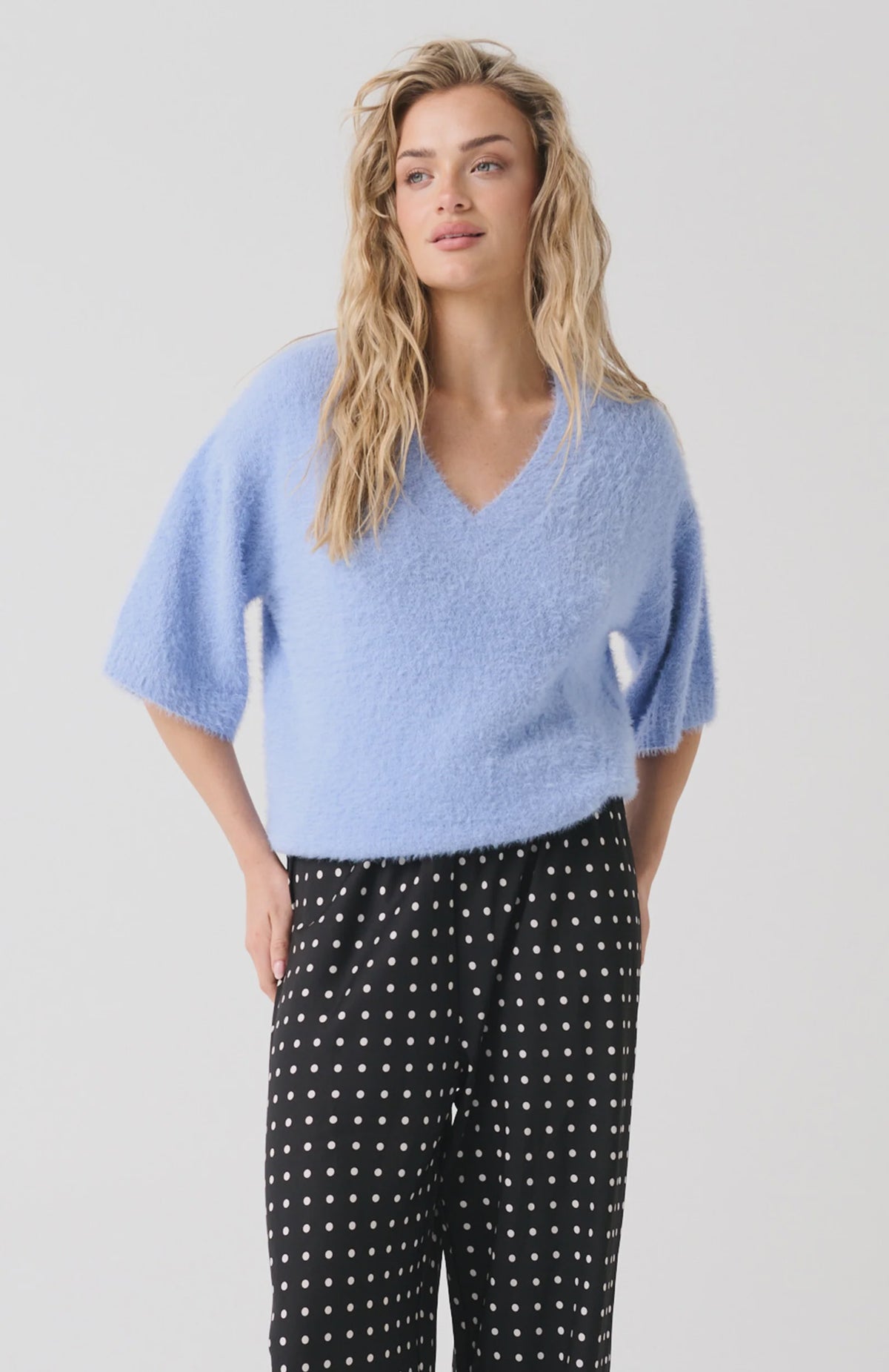 Cartel & Willow Mia Knit - Cornflower
