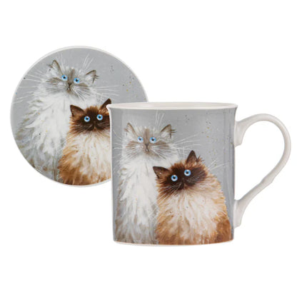Ashdene Kim's Cats Mug & Coaster