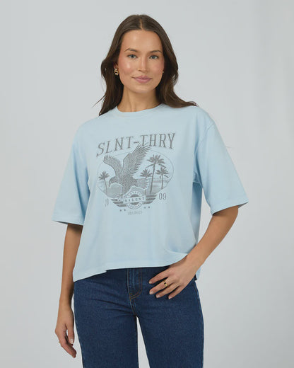 Silent Theory Original Eagle Tee - Light Blue