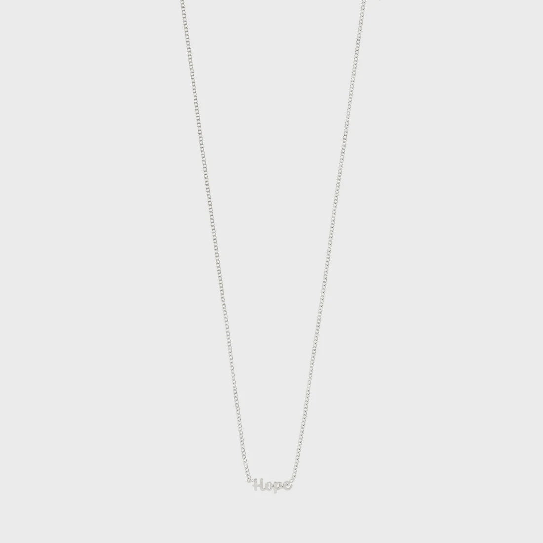 Pilgrim Hope Recycled Necklace - Silver Plated