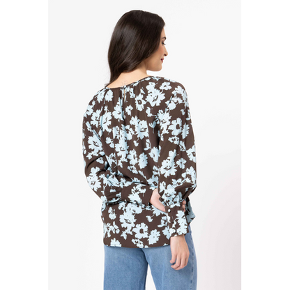 Leila + Luca Centered Top - Powder Bloom