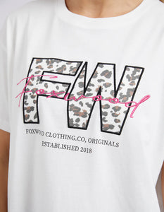 Foxwood Escalate Tee White