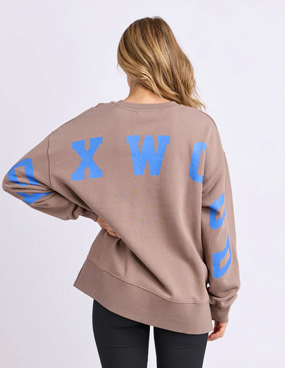 Foxwood Interval Crew - Brown with Blue