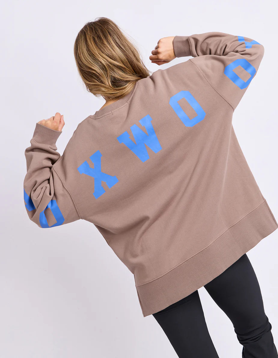 Foxwood Interval Crew - Brown with Blue