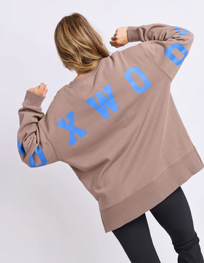 Foxwood Interval Crew - Brown with Blue