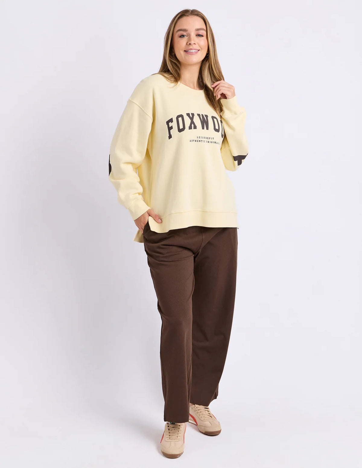 Foxwood Interval Crew - Butter Cream/Chocolate