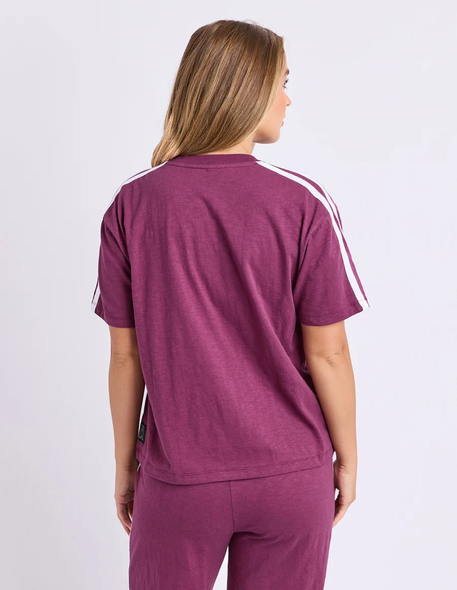 Foxwood Power Tee - Plum