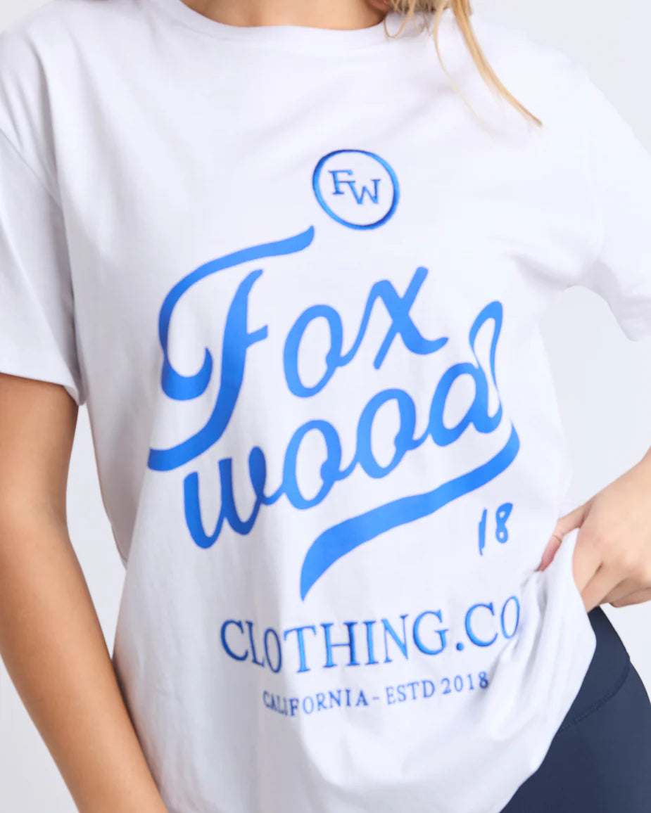 Foxwood California Tee - White