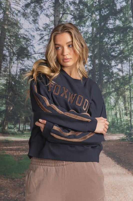 Foxwood Elevated Sunday Crew - Ink