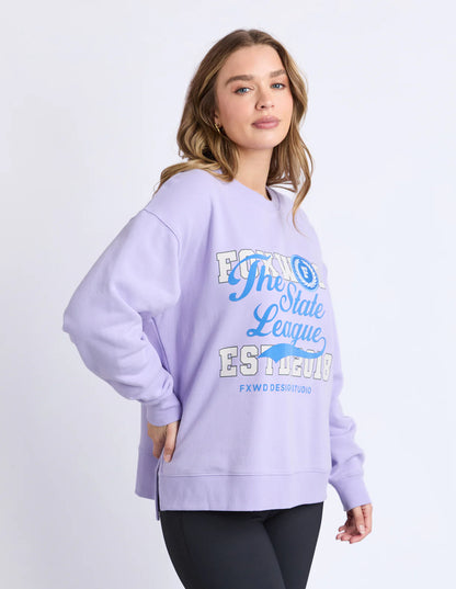 Foxwood Elevate Crew - Lavender