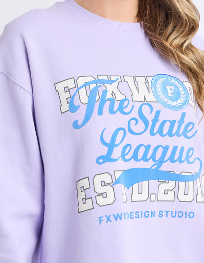 Foxwood Elevate Crew - Lavender