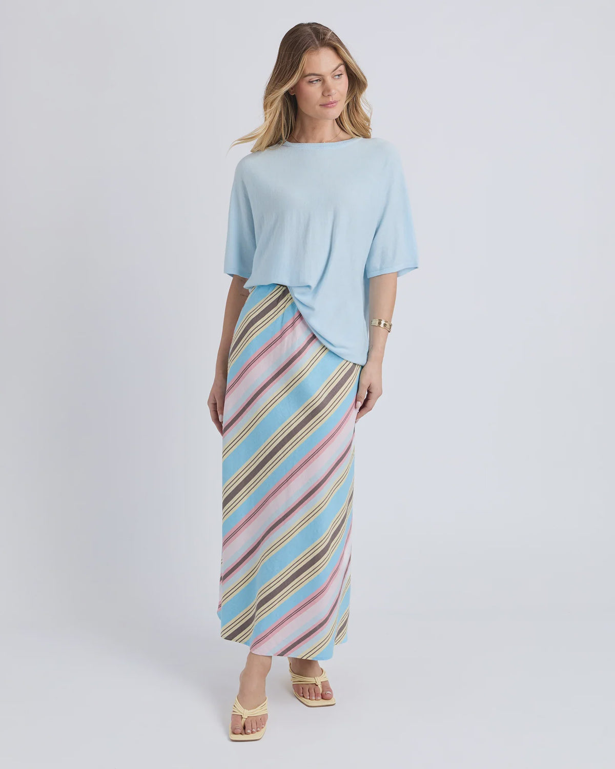 Foxwood Dune Knit - Pale Blue