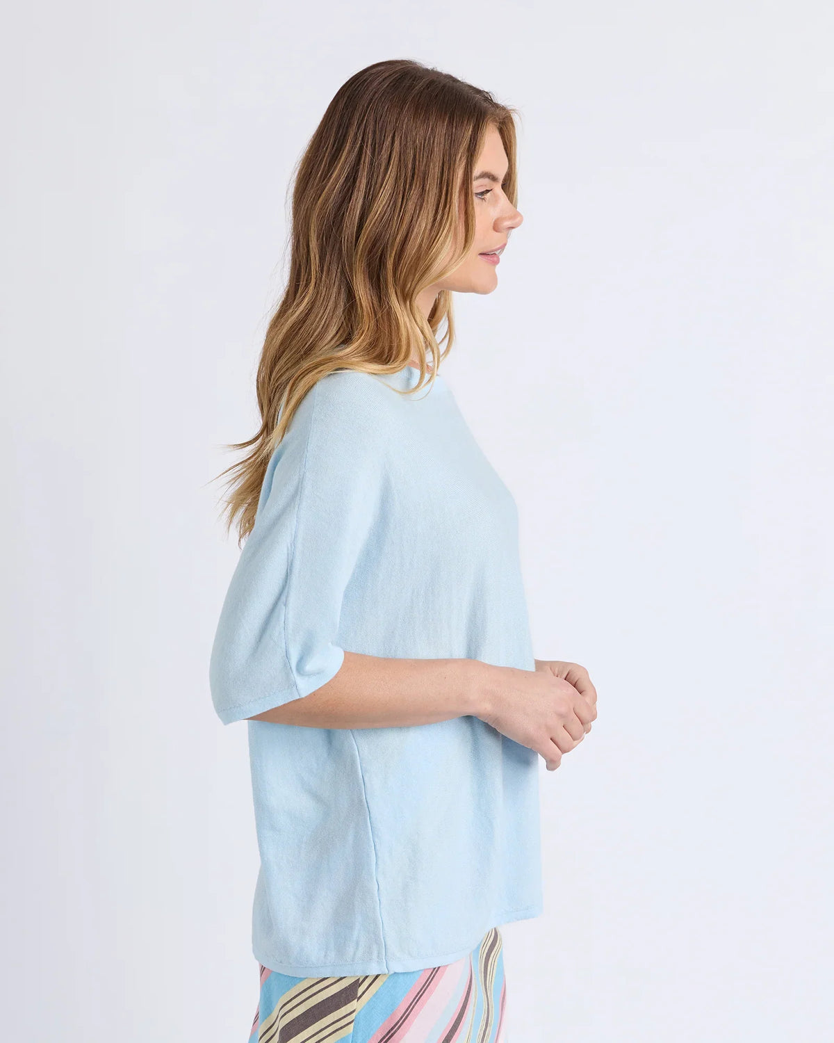 Foxwood Dune Knit - Pale Blue