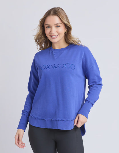 Foxwood Simplified Crew - Dazzling Blue