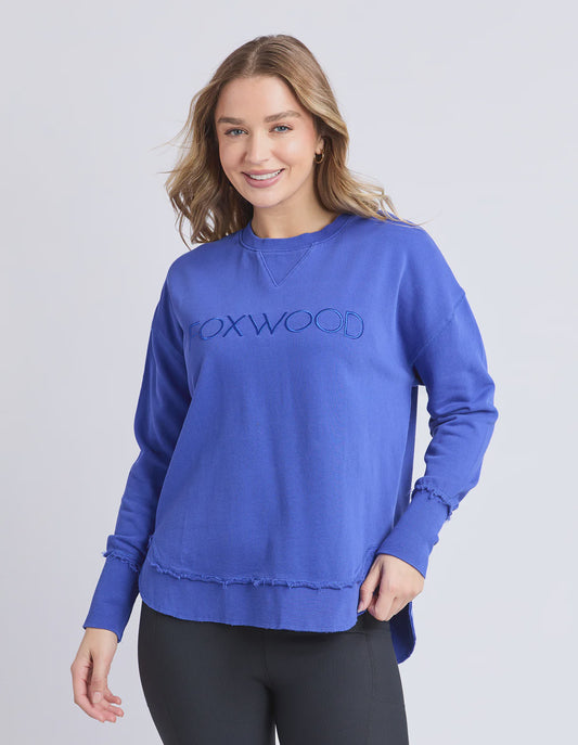 Foxwood Simplified Crew - Dazzling Blue