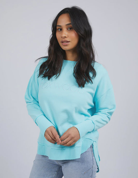 Foxwood Simplified Crew - Light Blue