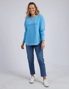 Foxwood Simplified Crew - Bright Blue