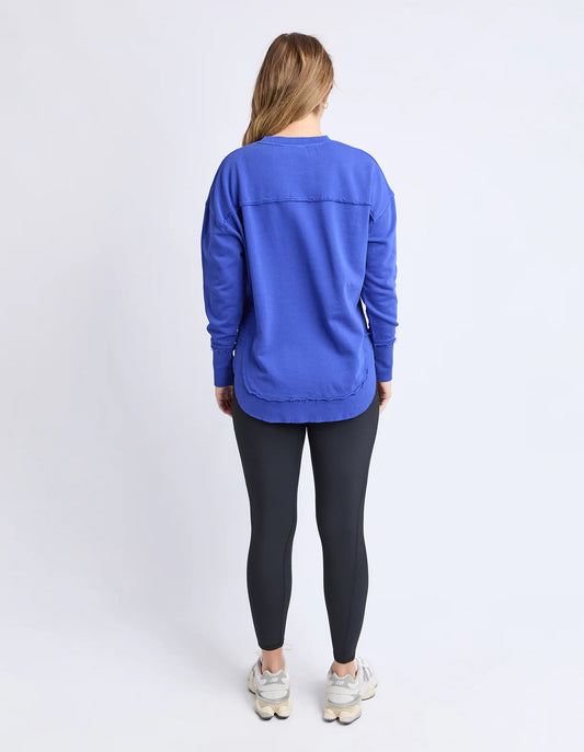 Foxwood Simplified Crew - Dazzling Blue